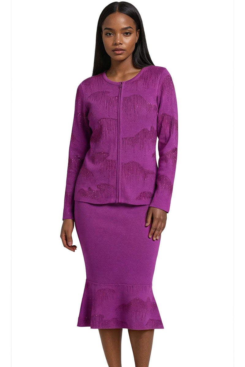 fitted maxi jersey dress Atria 6868H Long Formal Jersey Dress Dusty Pink / XS