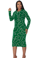 Kayla Knit Skirt Suit 5381