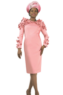 Lily And Taylor Dress 4904-Rose