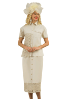 Lily And Taylor Skirt Suit 5047