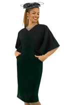 Lily And Taylor Dress 4999-Black - Church Suits For Less