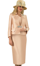Lily And Taylor Suit 3953-Gold - Church Suits For Less