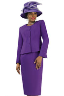 Lily And Taylor Suit 2920-Purple