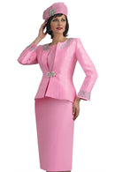 Lily And Taylor Suit 3800-Pink