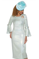 Lily And Taylor Dress 5179-Mint