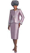 Lily And Taylor Suit 4498C-Blush - Church Suits For Less