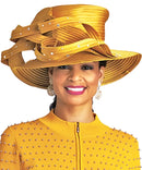 Lily and Taylor Hat H114 - Honey - Church Suits For Less