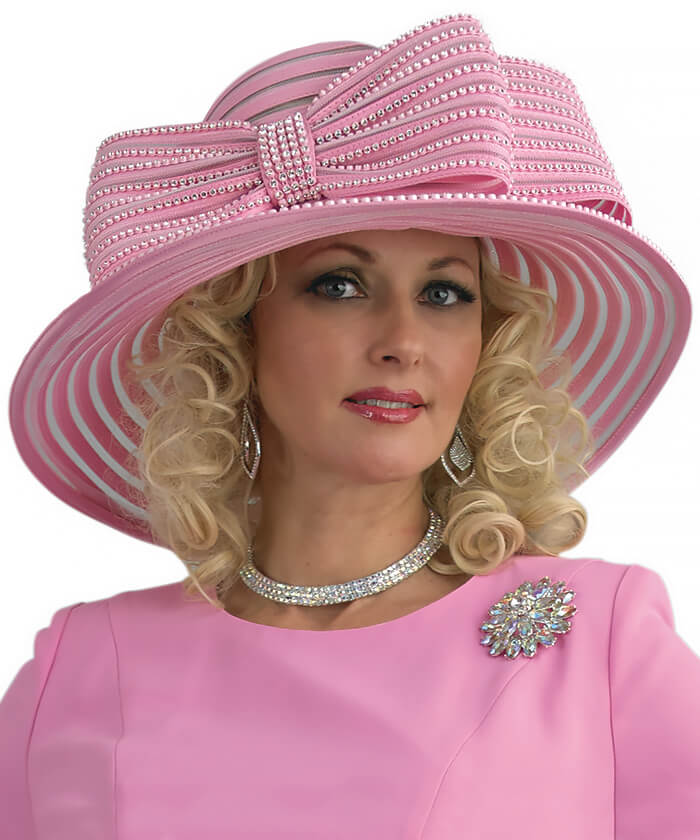 Lily and Taylor Hat H211-Pink