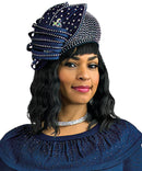 Lily and Taylor Hat H290-Navy