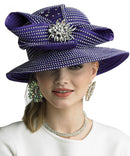 Lily and Taylor Hat H310-Puprle
