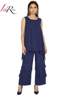 Lisa Rene By Donna Vinci 3390-Navy