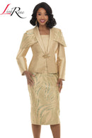 Lisa Rene Church Suit By Donna Vinci 3395