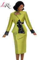 Lisa Rene Skirt Suit By Donna Vinci 3404