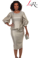 Lisa Rene Church Dress 3375-Gold