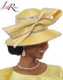 Lisa Rene Church Hat 3380-Canary