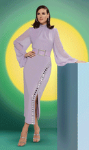 Love the Queen Dress 17467C-Lavender