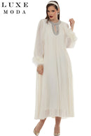 Luxe Moda By Donna Vinci 558-Off-White