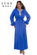 Luxe Moda By Donna Vinci 561-Royal Blue