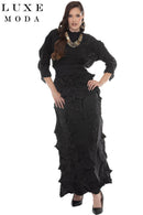 Luxe Moda By Donna Vinci 568-Black