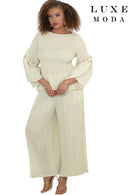 Luxe Moda By Donna Vinci 509-Beige