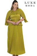 Luxe Moda By Donna Vinci 510-Lime