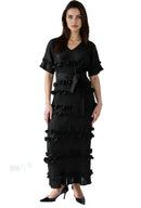 For Her Women Dress 82948-Black