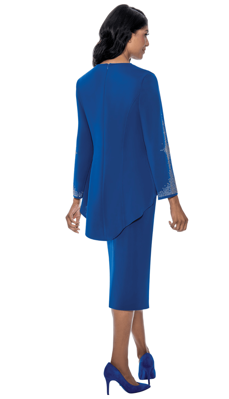 Stellar Looks Church Suit 600202-Royal Blue