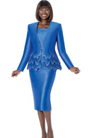 Susanna Women Church Suit 3008-Royal Blue