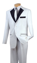 Men Tuxedo T-2FF-White - Church Suits For Less