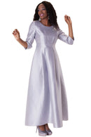 Tally Taylor Church Dress 4497-Silver
