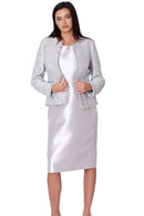 Tally Taylor Church Dress 41096-Silver