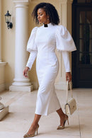 Tally Taylor Usher Dress 4813C-White