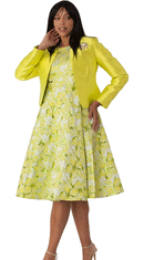 Tally Taylor Dress 4819-Lime