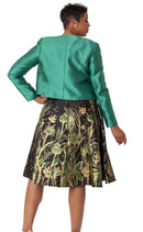 Tally Taylor Church Dress 4853-Emerald