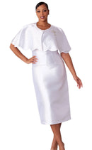 Tally Taylor Church Dress 4866-White