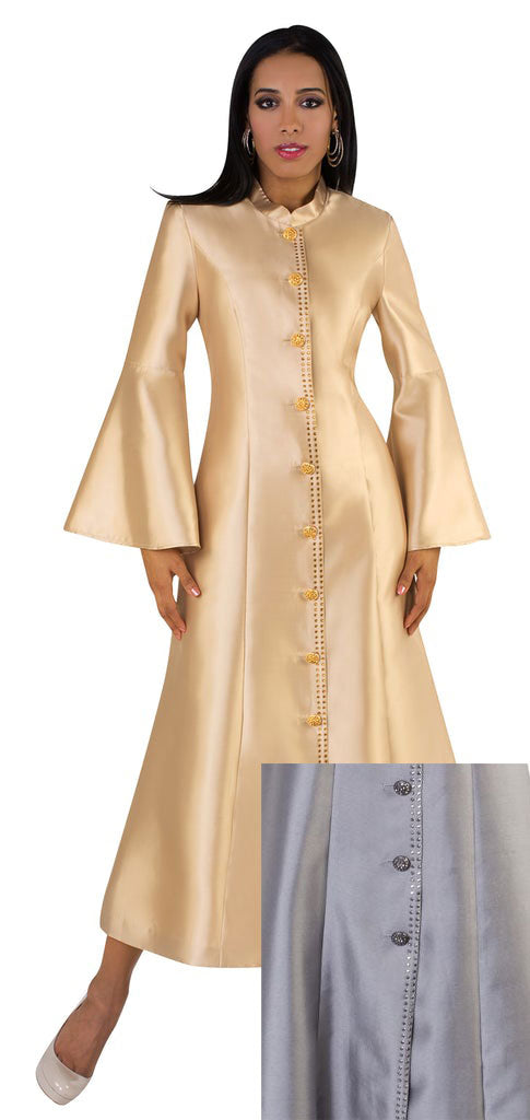 Tally Taylor Church Robe 4634C-Silver