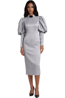 Tally Taylor Usher Dress 4813-Silver