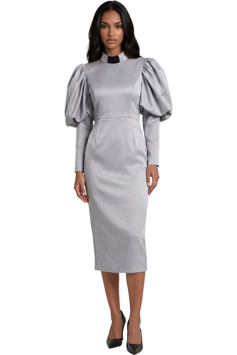 grey church dresses Women's USA | Shop Online Long Sleeve Wedding Dresses
