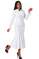 Tally Taylor Church Suit 4601C-White/Black