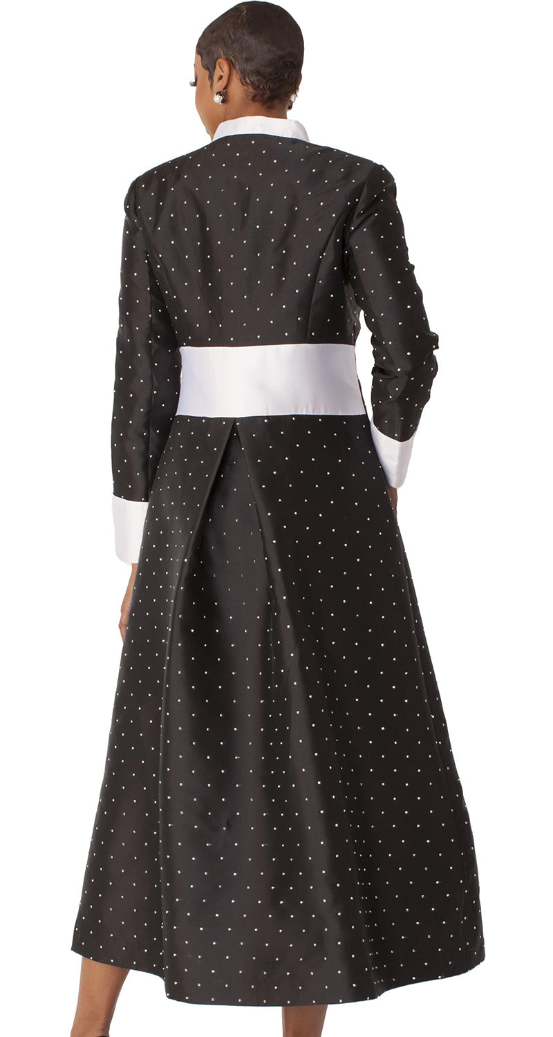 Tally Taylor Church Robe 4816-Black