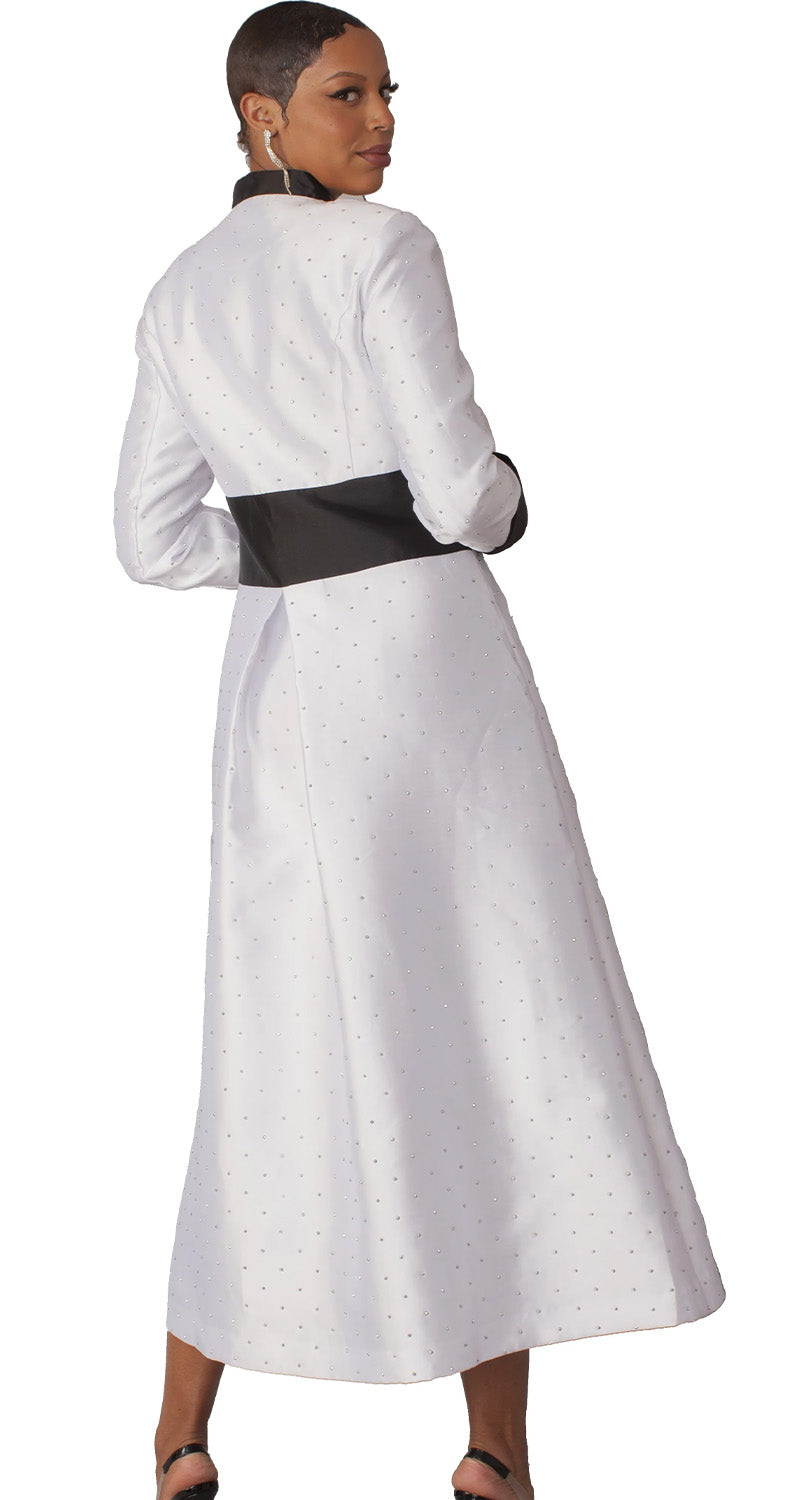 Tally Taylor Church Robe 4816-White