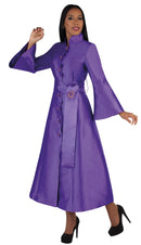 Tally Taylor Church Robe 4732C-Purple - Church Suits For Less
