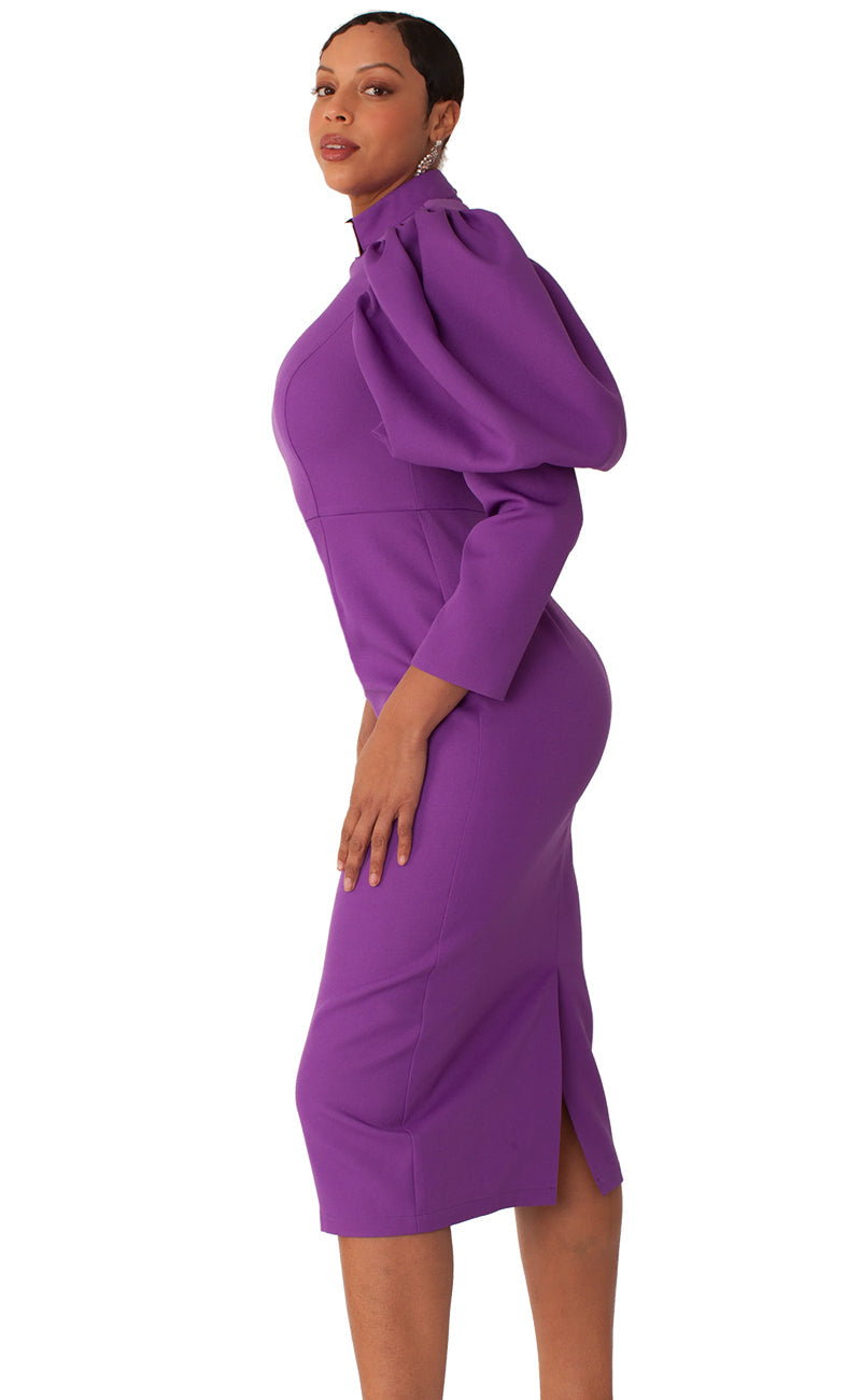 Tally Taylor Usher Dress 4813-Purple