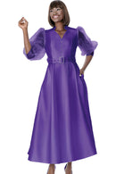 Terramina Dress 7033-Purple