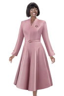 Terramina Church Dress 7045-Pink