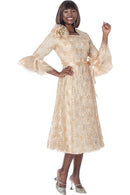 Terramina Church Dress 7049-Champagne