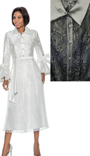 Terramina Church Dress 7054C-Black - Church Suits For Less