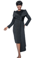 Terramina Church Dress 7111-Black