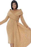 Terramina Church Dress 7111-Mocha