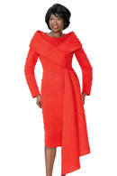 Terramina Church Dress 7111-Red